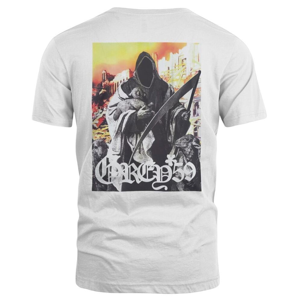 G59 Reaper Pocket T-Shirt in White, Size M​​​​